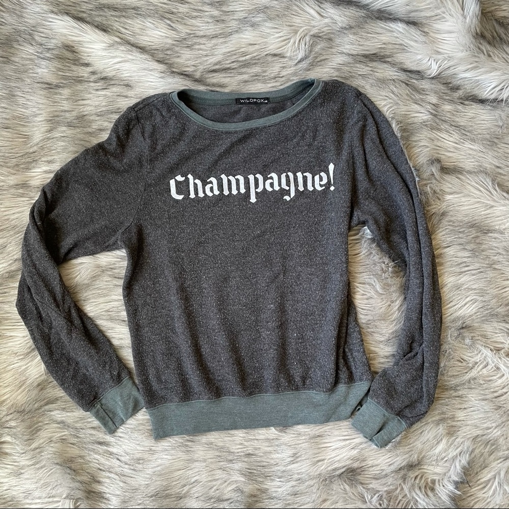 Wildfox Champagne sweater